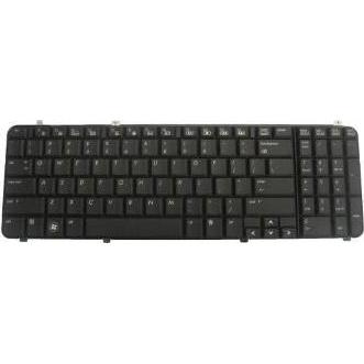 HP Keyboard (US), Notebook Ersatzteile, Schwarz