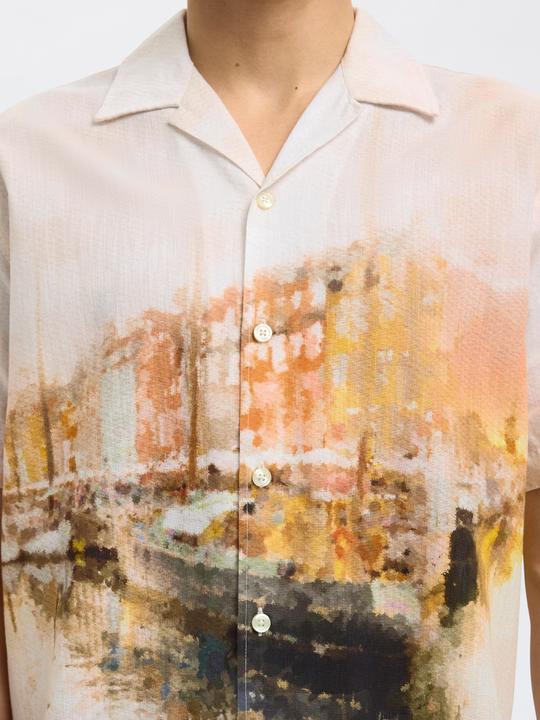 Produktbild Selected Print Kurzarmhemd (XXL)