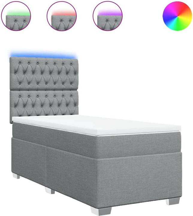 Actual product image vidaXL Boxspringbett (90 x 190 cm)