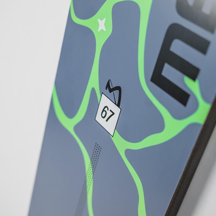 Actual product image Mesle Slalom Waterski Strato Pro with B6.2 Bindings