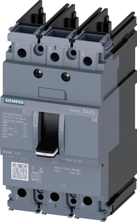 Immagine prodotto Siemens Interruttore automatico 40A 3p 40A/In 3VA5140-4ED31-1AA0