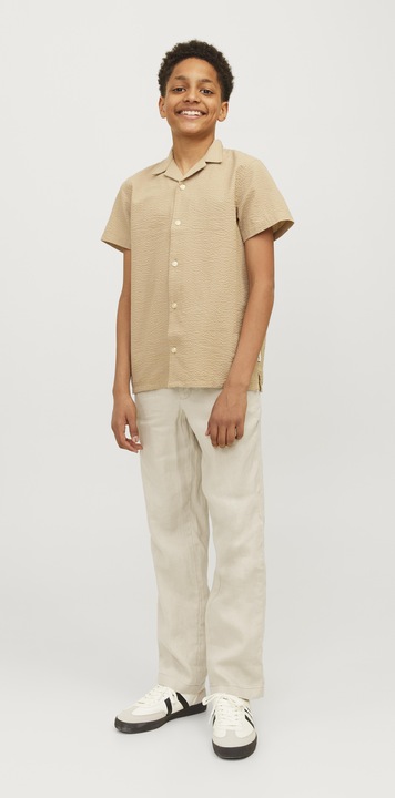 Actual product image Jack & Jones Jpstkarl Jjlawrence Linen Chino Sn Jnr (134)