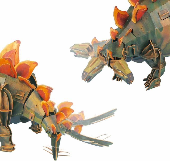 Image du produit mierEdu Eco 3D Puzzle - Stegosaurus (mobile) (154 pièces)