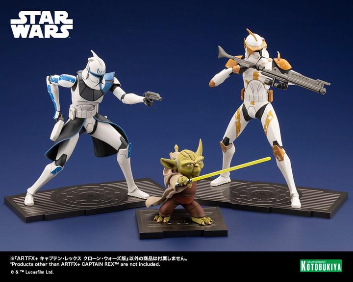 Actual product image Kotobukiya Star Wars The Clone Wars statuette PVC ARTFX 1/10 Captain Rex 16 cm