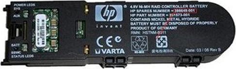 Immagine prodotto HPE 398648-001, Smart Array BBWC Battery Pack (500 mAh)