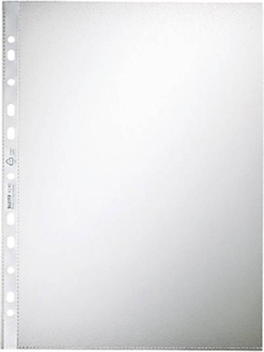 Produktbild Leitz Prospekthülle Standard, A4, PP, genarbt, 0,09 mm oben offen, dokumentenecht, Lochung: Euroloch (A4, 100 x)