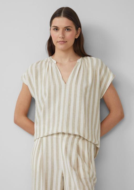 Actual product image S.Oliver Bluse Ärmellose Bluse aus Leinenmix im Relaxed Fit (42)