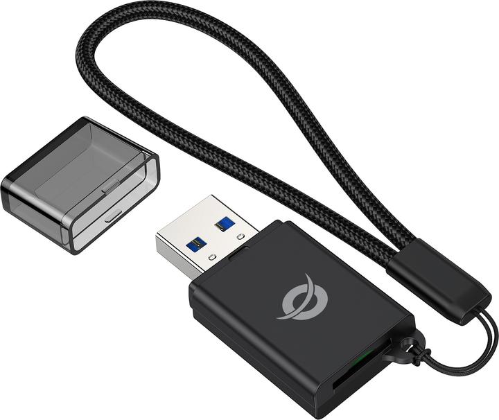 Produktbild Conceptronic Card Reader USB-A -> Micro SD/TF 3.0 schwarz (USB)