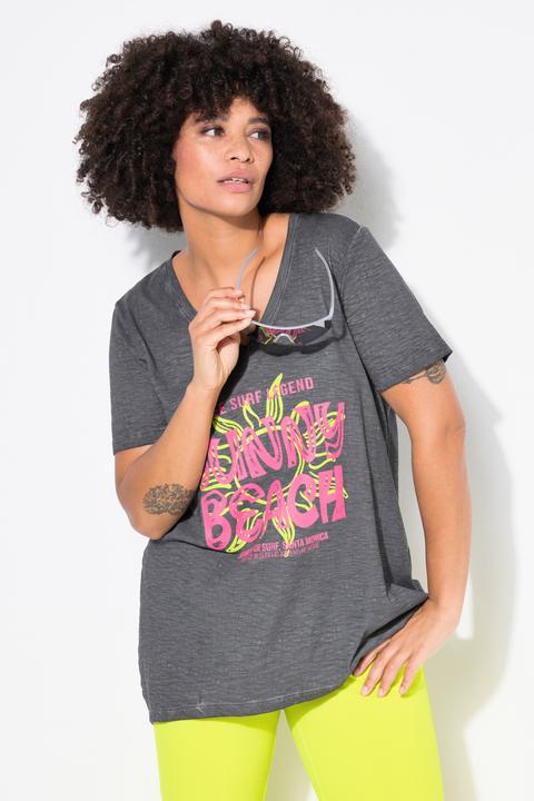 Produktbild Angel of Style T-Shirt, A-Linie, Beach-Schriftzug (50)