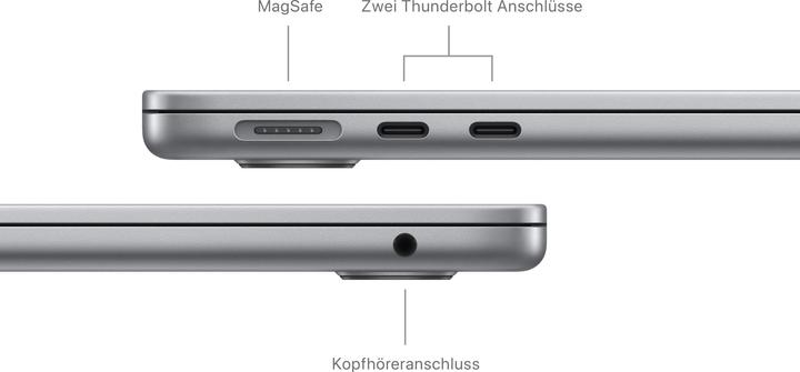 Actual product image Apple MacBook Air – 2024 (13.60", M3, 16 GB, 1000 GB, DE)