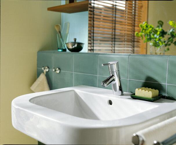 Image du produit hansgrohe Mitigeur de lavabo Talis S 32020000 chromé incl. garniture de vidage