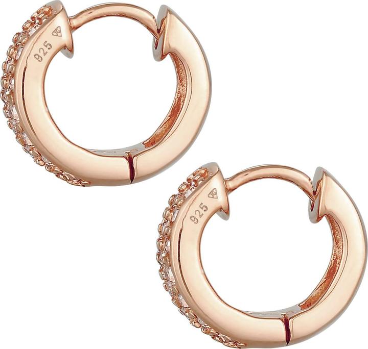 Immagine prodotto Elli Orecchini Creoles Crystals Sparkling Argento 925 (Cristallo di vetro, Argento 925)