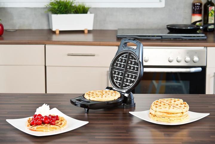 Actual product image Rosenstein & Söhne Reversible waffle iron with infinitely variable temperature control