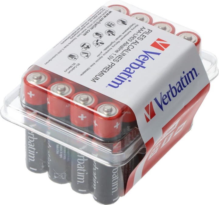 Productafbeelding Verbatim Micro AAA LR 03 (24 Pcs., AAA)