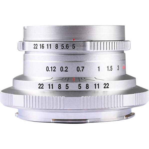 Laowa 15mm f/5 Cookie FF â Silver L Mount, Objektiv, Silber