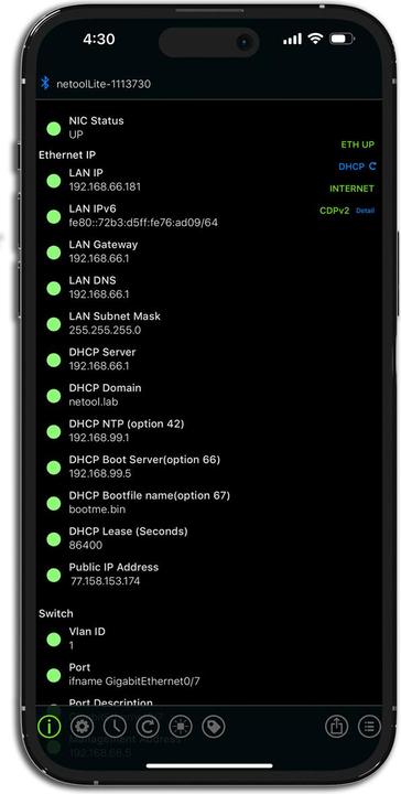 Netool IO Netzwerkprüfgerät NE1E (Werkzeug)