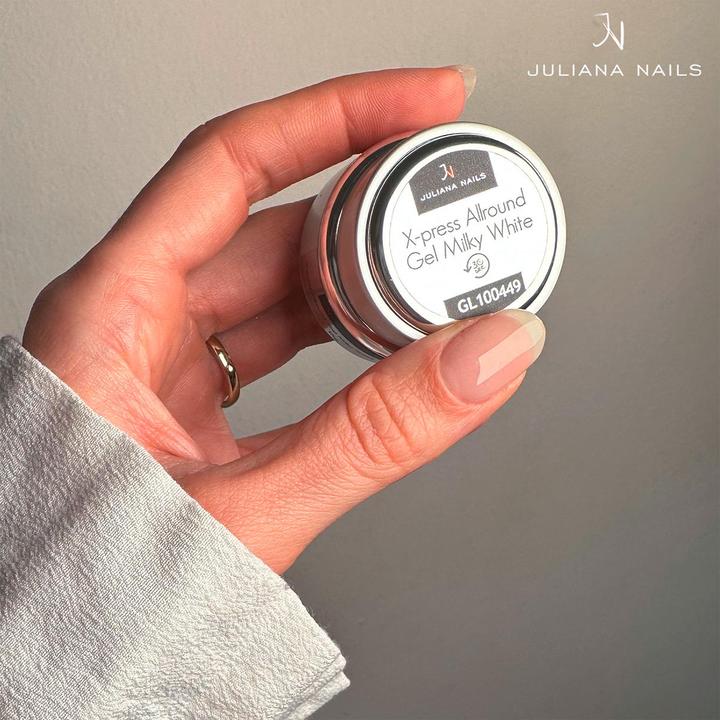 Produktbild Juliana Nails X-press Allround Gel (Milchig Weiss, UV-Gel Lack)