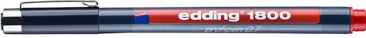 Produktbild Edding Faserzeichner Profipen 1800 (Rot, 1 x)