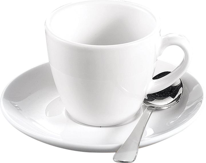 Esmeyer Espressotasse Bistro 433-214 Untertasse ws 6 St./Pack. (100 ml, 6x)