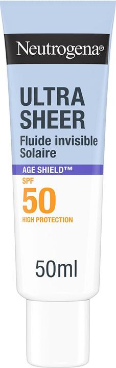 Neutrogena Age Shield Ultra-Sheer (Sonnencreme, Sonnencreme Gesicht, SPF 50, 50 ml)