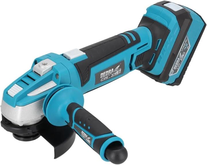 Actual product image Dedra Tool set in a housing SAS+ALL DED7030A06, angle grinder, two 4Ah batteries, charger (125 mm)