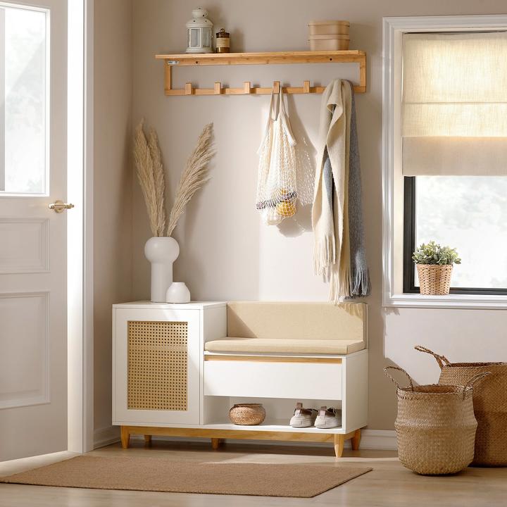 Actual product image SoBuy Cloakroom bench (100 x 35 x 60 cm)