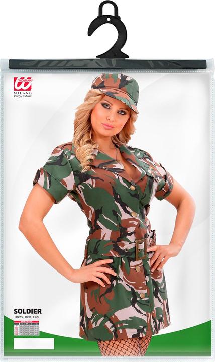 Produktbild Widmann SOLDATIN (Kleid, Gürtel, Mütze), S (S)