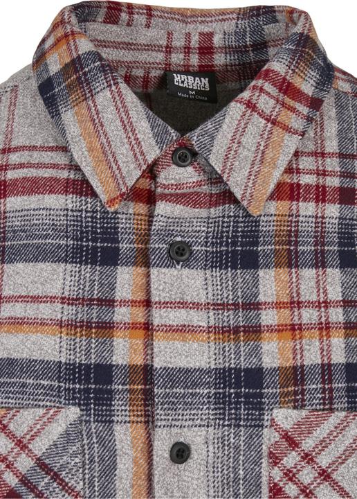 Produktbild Urban Classics Heavy Curved Oversized Checked Shirt (S)