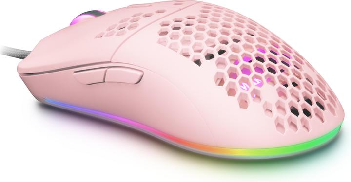 Actual product image Mars Gaming Souris Filaire Gamer Mmax RGB (Rose) (Cable)