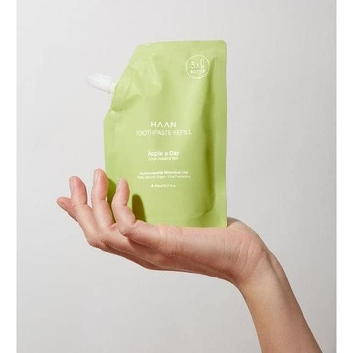 Image du produit Haan Recharge avec Hydroxyapatite Minéral et 96% d'Ingrédients Naturels Saveur Green Apple & Mint (150 ml)