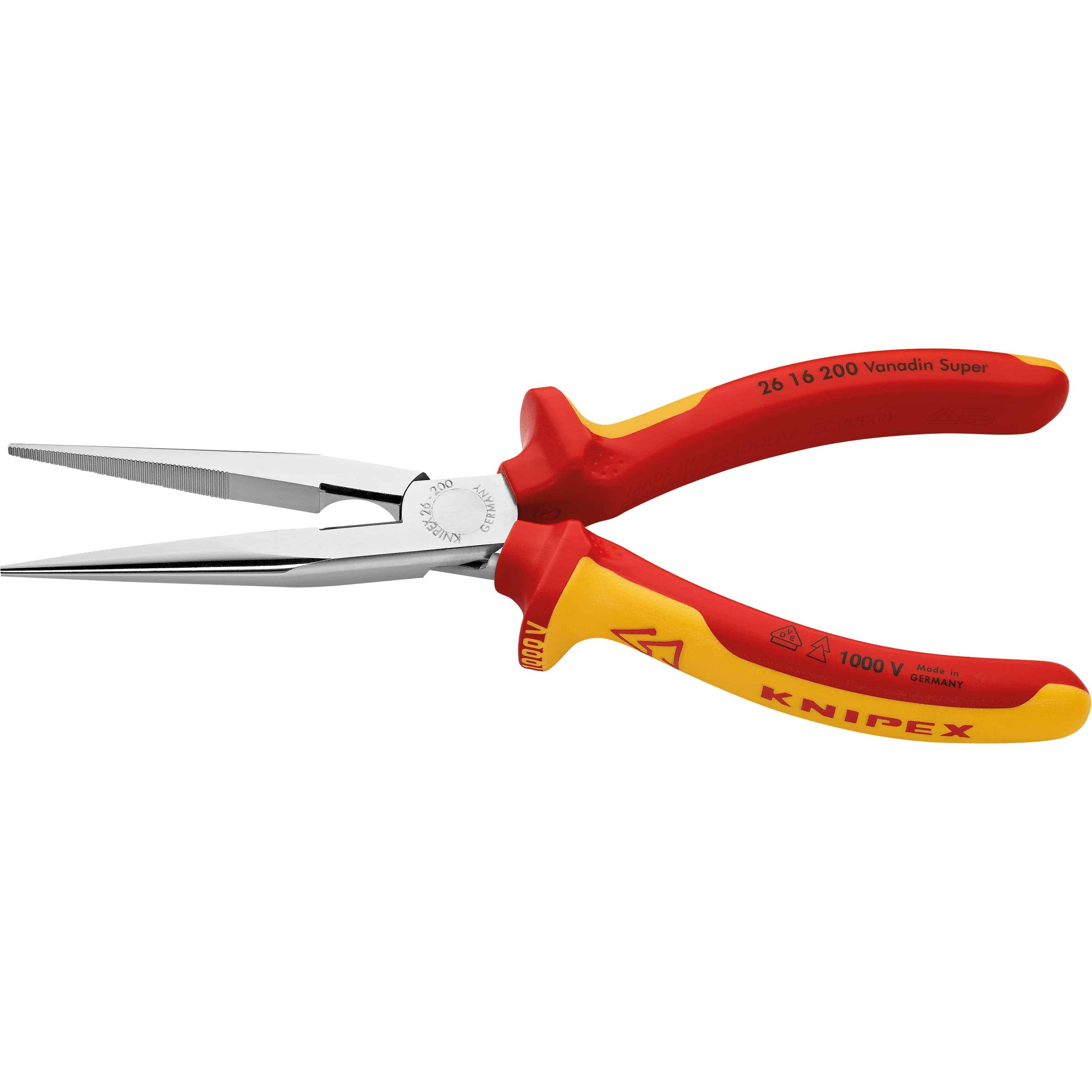 Knipex, Zange, Flachrundzange (200 mm)