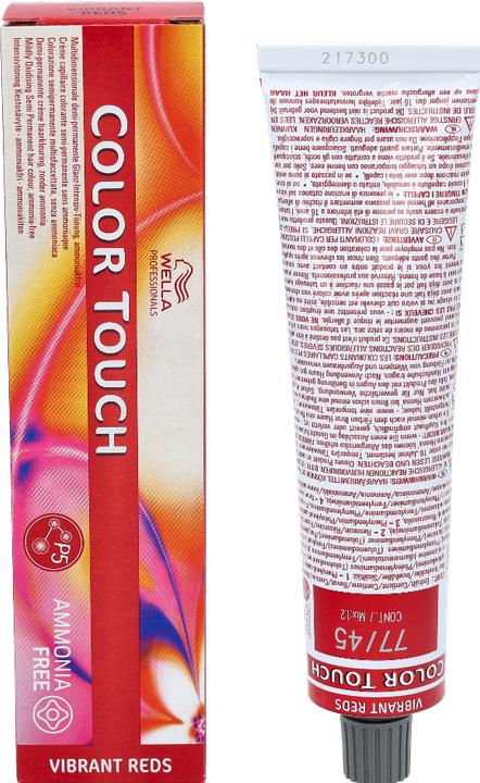 Produktbild Wella Colour Touch Vibrant Reds (77/45 mittelblond rot-mahagoni)