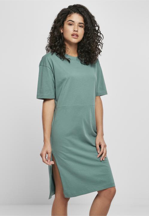 Image du produit Urban Classics Robe en tee-shirt fendu surdimensionné biologique pour femmes (4XL)