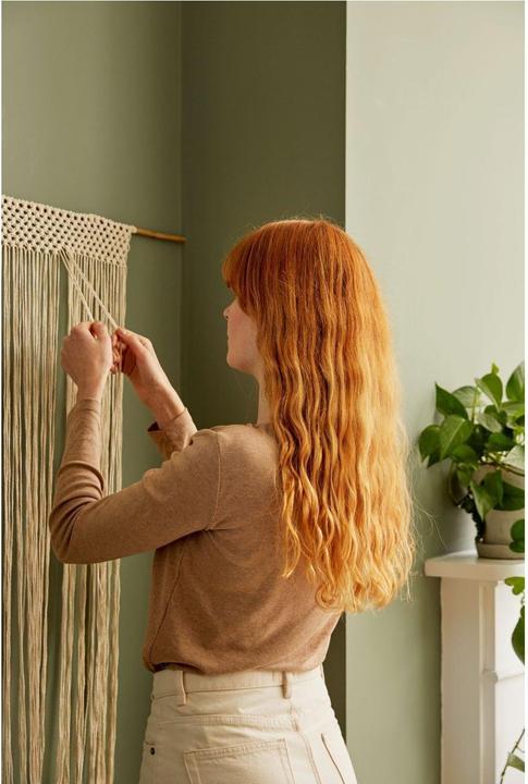 Actual product image DMC Gift of Stitch macramé set cushion