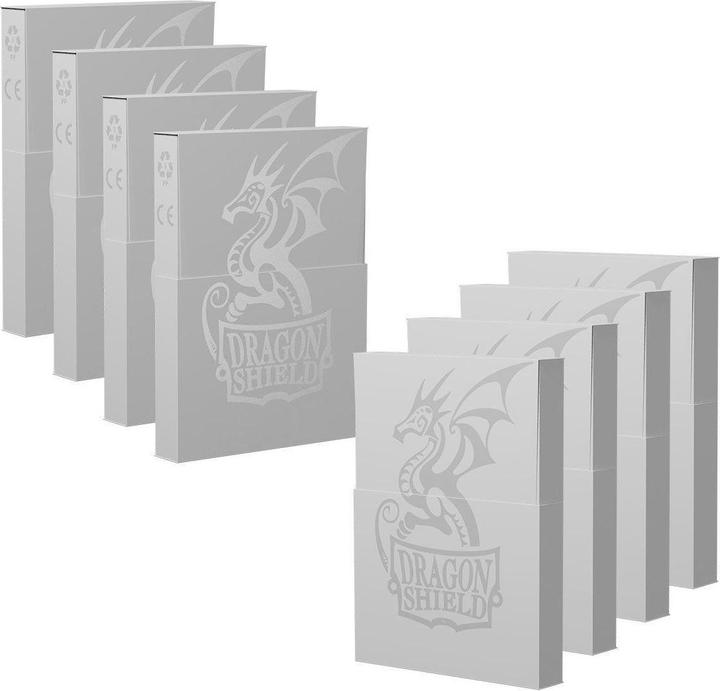Immagine prodotto Arcane Tinman Scudo del Drago: Scatola a conchiglia cubica - Bianco Cenere
