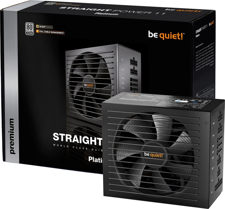 Actual product image be quiet! Straight Power 11 Platinum (650 W)