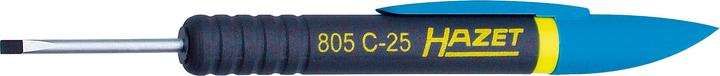 Produktbild HAZET Clip-Schraubendreher 805C-25 ∙ Schlitz Profil ∙ 0.4 x 2.5 mm (Schlitz)
