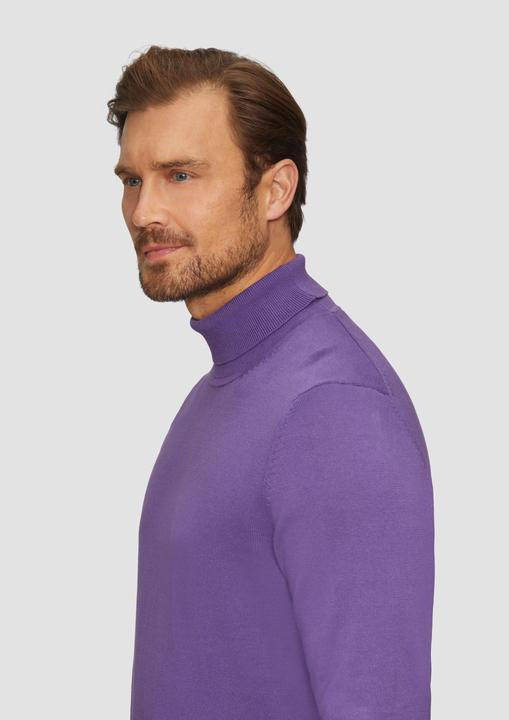 Produktbild S.Oliver Strickpullover Rollkragenpullover aus Baumwolle (3XL)