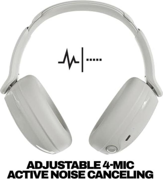 Produktbild Samsonite SKULLCANDY Headphone HESH 540 Over-Ear ANC Bone White (ANC, 65 h, Kabelgebunden, Kabellos)