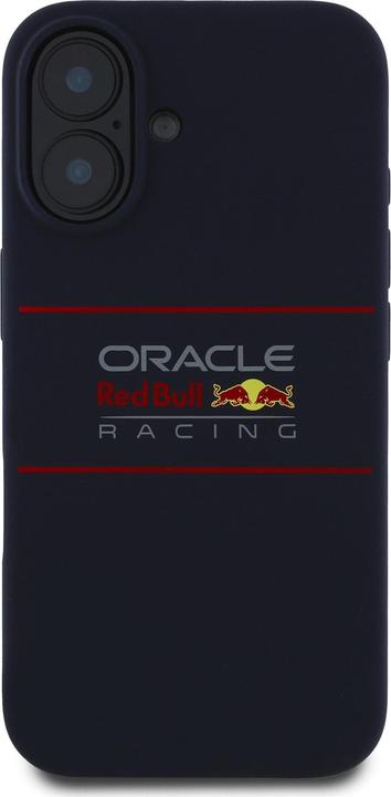 Image du produit Red Bull Racing - Silicone Horizontal Centered Logo MagSafe (RBHMP16S24SIHSRV) - iPhone 16 - Navy (Apple iPhone 16)