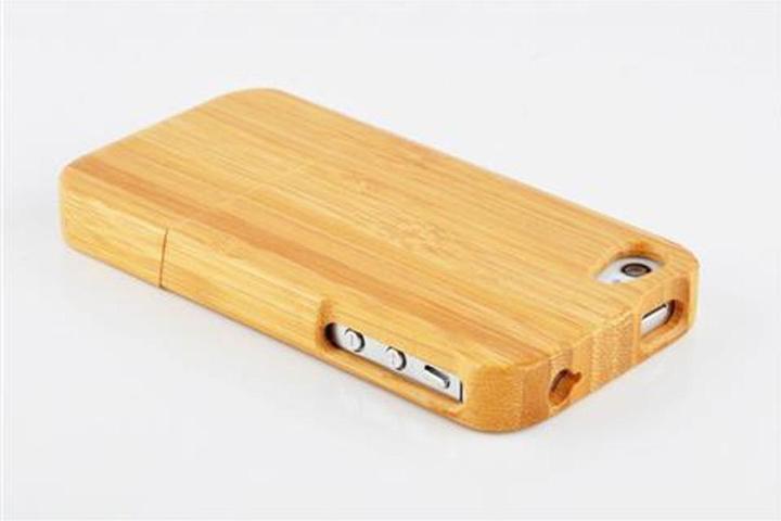 Produktbild Cadorabo Echt Holz Hülle (LG G4s, Apple iPhone 4)