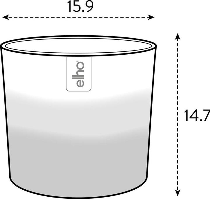Produktbild Elho Pflanzengefäss Colour Gradient ø 16 cm (16 x 15 cm)