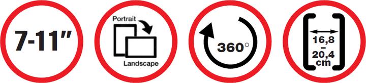 Actual product image Reflecta Tabula Car WS Universal Tablet Holder