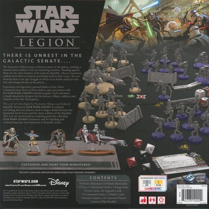 Actual product image Asmodée Fantasy Flight Games FFGSWL44 Star Wars Board Game & Extension (English)