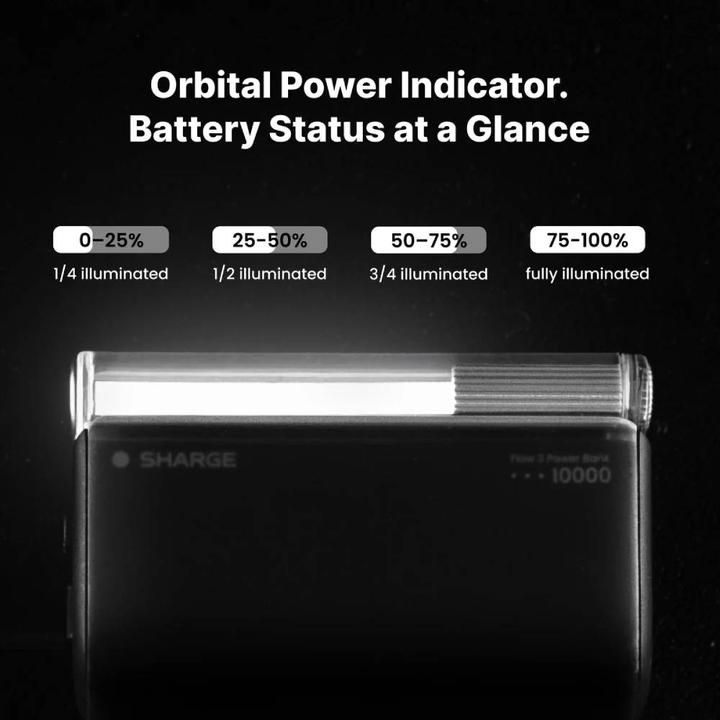 Produktbild Sharge Flow 3 WHI (10000 mAh, 45 W, 37 Wh)
