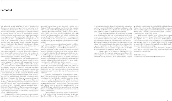 Produktbild Late Gothic (Englisch, Michael Roth, Stiftung Preussischer Kulturbesitz, Peter Nils Dorén, Staatsmuseen zu Berlin, Julien Chapuis, 2021)