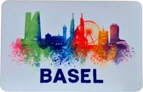 Produktbild CreaDiva Magnet Basel - Skyline Basel