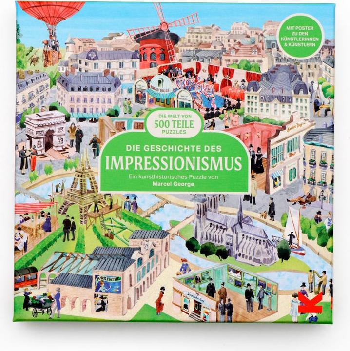 Produktbild Die Geschichte des Impressionismus (500 Teile)