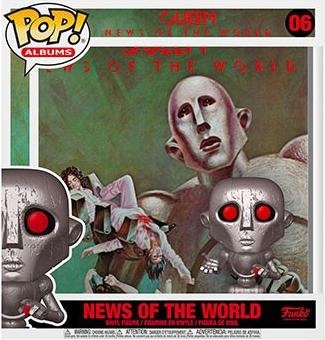 Actual product image Funko POP! - Queen: News of the World