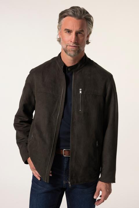 Produktbild Boston Park Bikerjacke, Mikrosuede, Zipper, bis 84/86 (68)